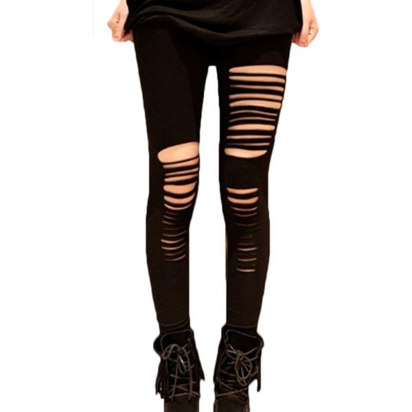 women's leggings fashion women torn ripped hole ninth pant legging size mid waist black
women's leggings fashion women torn ripped hole ninth pant legging size mid waist black