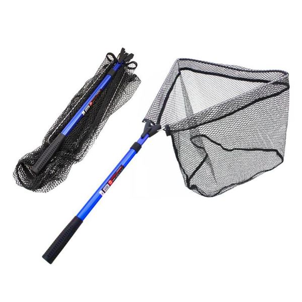 fishing net aluminum alloy retractable 2-section telescoping foldable landing net folding fishing accessories
fishing net aluminum alloy retractable 2-section telescoping foldable landing net folding fishing accessories