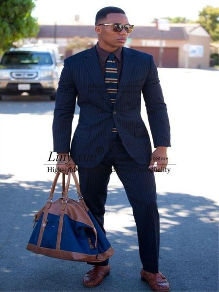 men's suits & blazers 2021 pinstripe 2 pieces men notched lapel two buttons prom suit slim fit formal business wedding grooms tuxedos, White;black
men's suits & blazers 2021 pinstripe 2 pieces men notched lapel two buttons prom suit slim fit formal business wedding grooms tuxedos, White;black