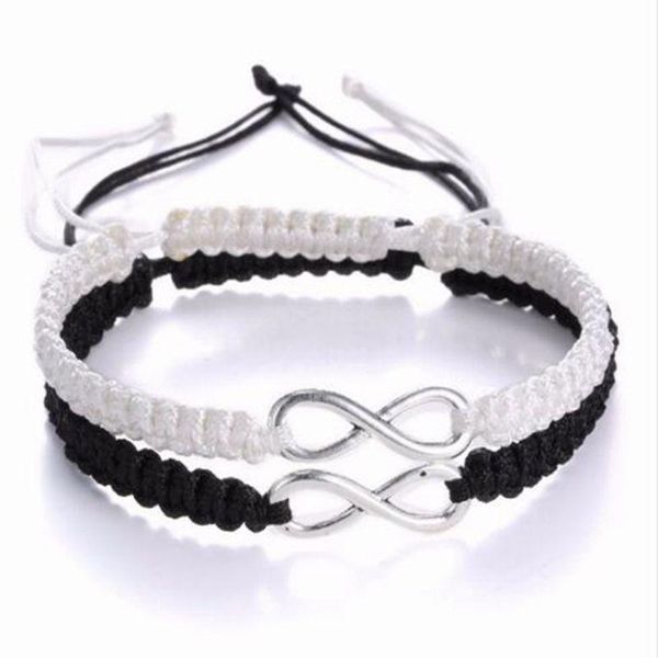 charm bracelets 1pcs/lot infinity handmade bracelet friendship love couples jewelry, Golden;silver
charm bracelets 1pcs/lot infinity handmade bracelet friendship love couples jewelry, Golden;silver