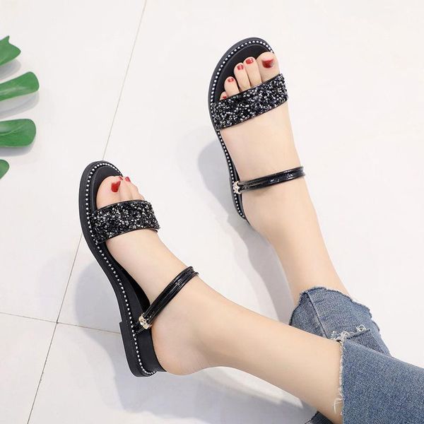 sandals design women summer flat 2021 gladiator female ladies beach open toe soft comfort sandalias, Black
sandals design women summer flat 2021 gladiator female ladies beach open toe soft comfort sandalias, Black
