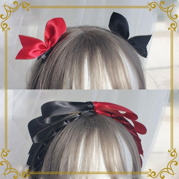 party masks handmadesoft girl chocolate red black side clip headdress cosplay sweet gothic lolita hairpin headband hair accessories
party masks handmadesoft girl chocolate red black side clip headdress cosplay sweet gothic lolita hairpin headband hair accessories