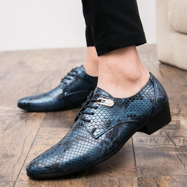 dress shoes cimim brand men pointed toe snake leather business office casual big size formal wedding, Black
dress shoes cimim brand men pointed toe snake leather business office casual big size formal wedding, Black
