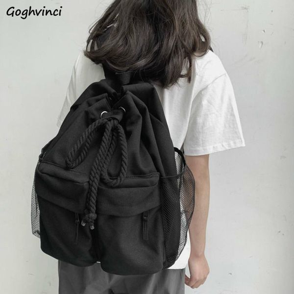 backpack backpacks women canvas string mesh harajuku designers solid modern student leisure travel bags all-match book-bag ins
backpack backpacks women canvas string mesh harajuku designers solid modern student leisure travel bags all-match book-bag ins