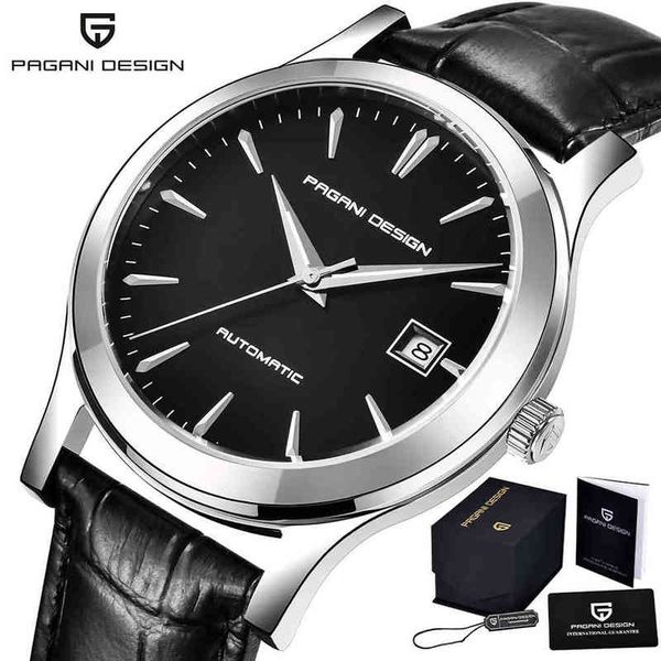 mechanical 40mm men pagani design watches luxury mark automatic business leather tape waterproof, Slivery;brown
mechanical 40mm men pagani design watches luxury mark automatic business leather tape waterproof, Slivery;brown