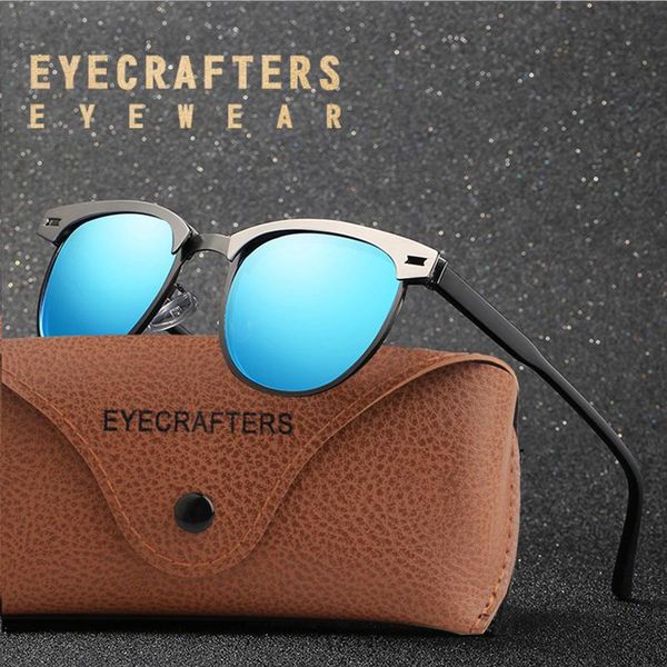 sunglasses eyecrafters 2021 men glasses retro polarized vintage alloy fashion driving uv400 mirrored eyewear, White;black
sunglasses eyecrafters 2021 men glasses retro polarized vintage alloy fashion driving uv400 mirrored eyewear, White;black