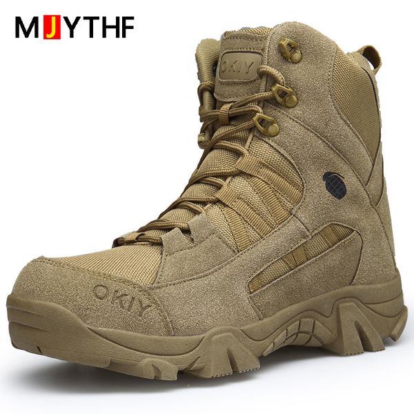 new autumn winter military boots outdoor male hiking boots men special force desert boots tactical combat ankle men shoes, Black
new autumn winter military boots outdoor male hiking boots men special force desert boots tactical combat ankle men shoes, Black