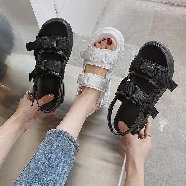 sandals summer black wild outdoor casual women's shoes wear-resistant non-slip platform open toe women 2021
sandals summer black wild outdoor casual women's shoes wear-resistant non-slip platform open toe women 2021