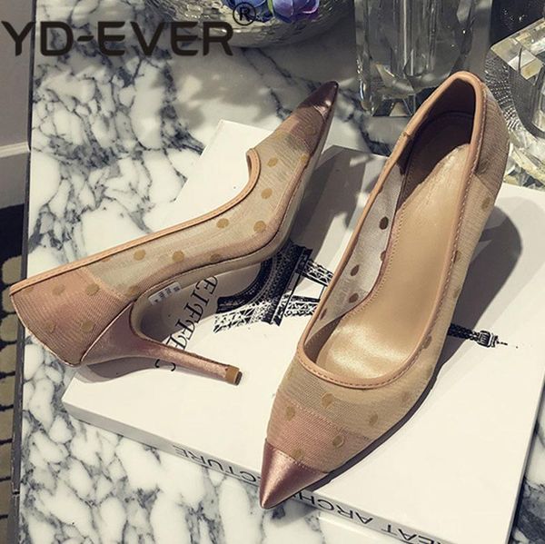 dress shoes women polka dot mesh shallow slip on pumps casual leather patchwork pointed toe high heels, Black
dress shoes women polka dot mesh shallow slip on pumps casual leather patchwork pointed toe high heels, Black