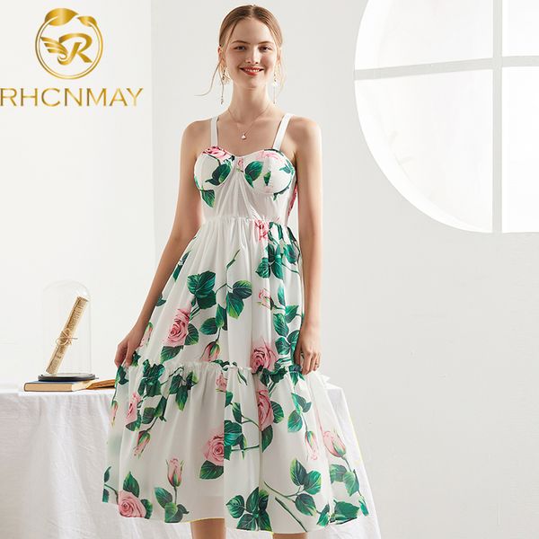 runway fashion summer spaghetti strap women dress 2021 white rose flower print elegant long party dressswimwear bathing suits s, Black;gray
runway fashion summer spaghetti strap women dress 2021 white rose flower print elegant long party dressswimwear bathing suits s, Black;gray