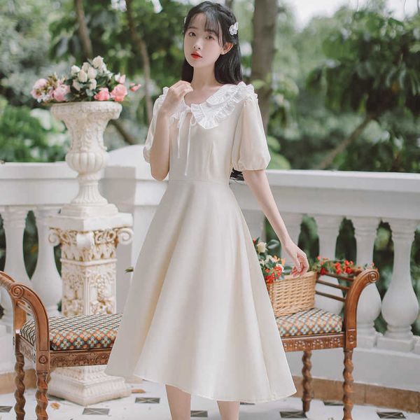 leisure fashion 2021 student skirt gentle fresh baby collar dress small, Black;gray
leisure fashion 2021 student skirt gentle fresh baby collar dress small, Black;gray