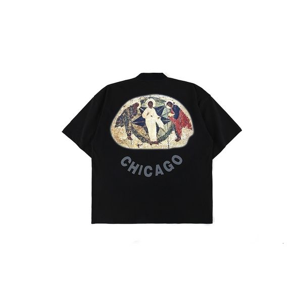 2021 kanye west summer new turtleneck cotton t-shirt women jesus is king tees hiphop t shirt men 26di, White;black
2021 kanye west summer new turtleneck cotton t-shirt women jesus is king tees hiphop t shirt men 26di, White;black