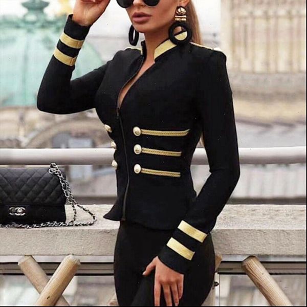 contrast tape insert button detail coats jacket for women spring autumn coat 2021 party elegant long sleeve, Black;brown
contrast tape insert button detail coats jacket for women spring autumn coat 2021 party elegant long sleeve, Black;brown