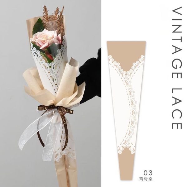 gift wrap 50pcs lace print half transparent flower bouquet waterproof plastic opp bags sleeves wrapping bag for single rose
gift wrap 50pcs lace print half transparent flower bouquet waterproof plastic opp bags sleeves wrapping bag for single rose