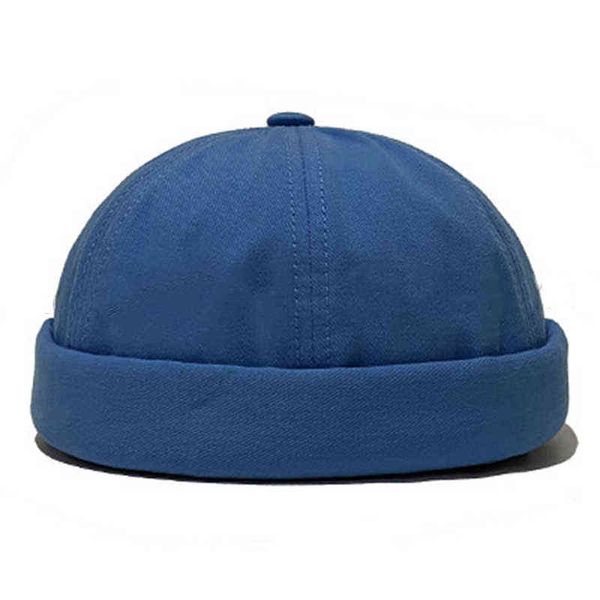 brimless hat fashion skullcap sailor cap female solid color rolled cuff bucket hat male adjustable buckle cap y21111, Blue;gray
brimless hat fashion skullcap sailor cap female solid color rolled cuff bucket hat male adjustable buckle cap y21111, Blue;gray