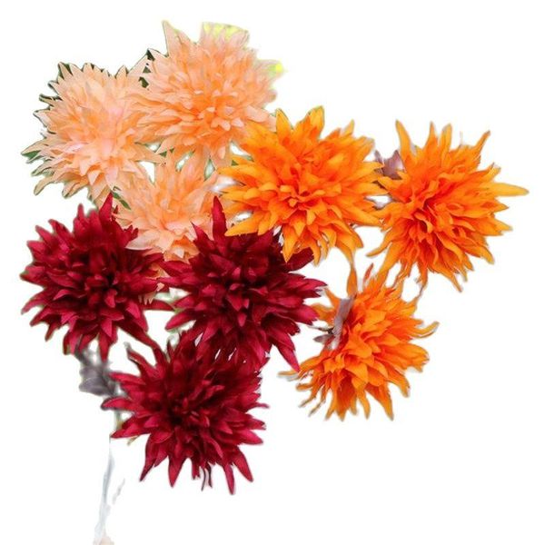 decorative flowers & wreaths 10p fake golden anemone flower (3 heads/piece) 26.77" length simulation dahlia for wedding centerpiece
decorative flowers & wreaths 10p fake golden anemone flower (3 heads/piece) 26.77" length simulation dahlia for wedding centerpiece