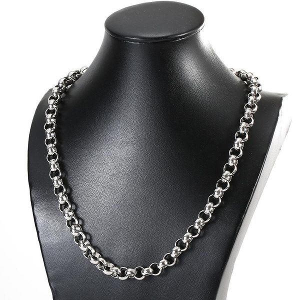 chains 2021 trendy stainless steel chain necklace simple minimalist punk circle o for women men goth jewelry gif, Silver
chains 2021 trendy stainless steel chain necklace simple minimalist punk circle o for women men goth jewelry gif, Silver