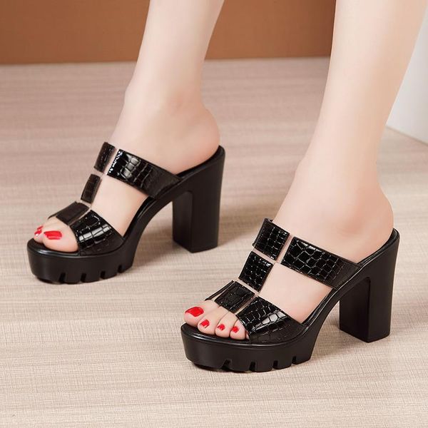 sandals thick heel women summer 2021 platform high shoes open toe large size 41 42 43 white, Black
sandals thick heel women summer 2021 platform high shoes open toe large size 41 42 43 white, Black