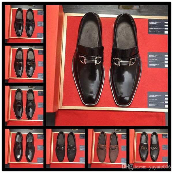 iduzi autumn men shoes leather men dress shoes luxury men's business oxfords classic gentleman shoes, Black
iduzi autumn men shoes leather men dress shoes luxury men's business oxfords classic gentleman shoes, Black