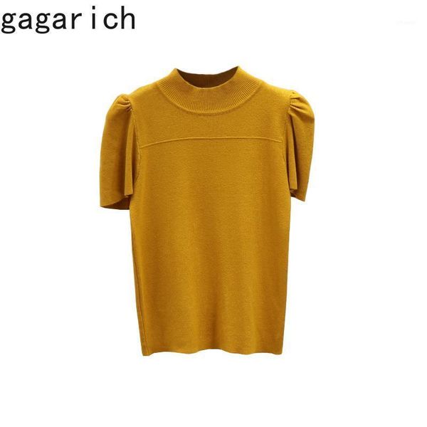 women's sweaters gagarich knitted sweater short puff sleeve strench slim pullover o-neck solid elegant office lady casual sweet female, White;black
women's sweaters gagarich knitted sweater short puff sleeve strench slim pullover o-neck solid elegant office lady casual sweet female, White;black