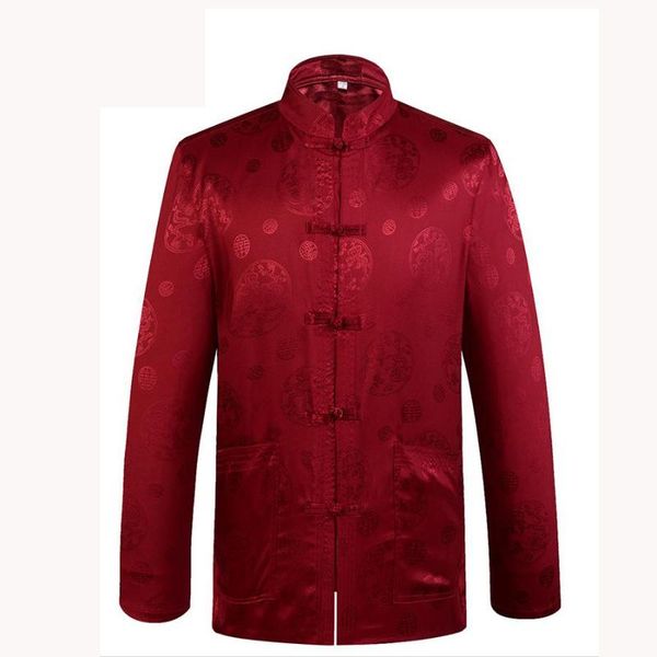 men's jackets plus size 4xl brand chinese traditional dragon tang suit clothing coats outerwear wine red vestido chines, Black;brown
men's jackets plus size 4xl brand chinese traditional dragon tang suit clothing coats outerwear wine red vestido chines, Black;brown