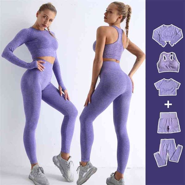 2/3/5pcs womens seamless yoga set workout gym clothing fitness high waist leggings long sleeve sportswear crop sports suits, White;red
2/3/5pcs womens seamless yoga set workout gym clothing fitness high waist leggings long sleeve sportswear crop sports suits, White;red
