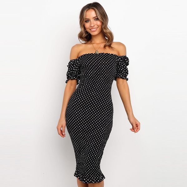 ladies summer dot pencil women 2021 new short sleeve strapless natural mid-calf off the shoulder s black white oj62, Black;gray
ladies summer dot pencil women 2021 new short sleeve strapless natural mid-calf off the shoulder s black white oj62, Black;gray