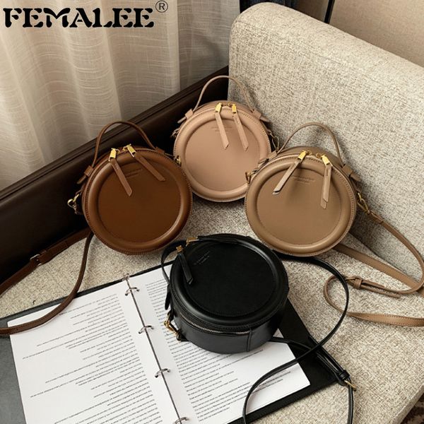simple high sense circle handbags women elegant design round crossbody bolsa 2021 solid color leisure mujer shoulder tote purses c0228
simple high sense circle handbags women elegant design round crossbody bolsa 2021 solid color leisure mujer shoulder tote purses c0228