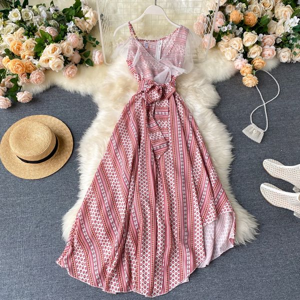 2021 summer patchwork tulle fashion women v-neck backless sleeveless bandage bow elegant ladies beach long robe 431c, Black;gray
2021 summer patchwork tulle fashion women v-neck backless sleeveless bandage bow elegant ladies beach long robe 431c, Black;gray