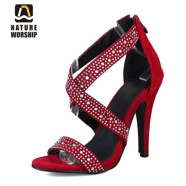 dress shoes crystal women sandals high heel gladiator pumps pointed toe open wedding party flock summer, Black
dress shoes crystal women sandals high heel gladiator pumps pointed toe open wedding party flock summer, Black