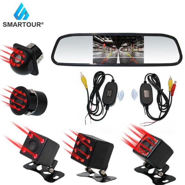 car rear view cameras& parking sensors smartour 4.3" rearview mirror camera wireless video transmitter receiver kit for reverse monitor
car rear view cameras& parking sensors smartour 4.3" rearview mirror camera wireless video transmitter receiver kit for reverse monitor