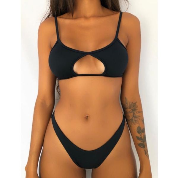plain black hollow female two pieces swimsuit bikini push up bathing suit maillot de bain 2021 thong summer swimwear
plain black hollow female two pieces swimsuit bikini push up bathing suit maillot de bain 2021 thong summer swimwear