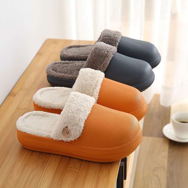 women men platform slippers warm plush waterproof shoes lovers indoor slipper removable pad thick sole female male home slides, Black
women men platform slippers warm plush waterproof shoes lovers indoor slipper removable pad thick sole female male home slides, Black
