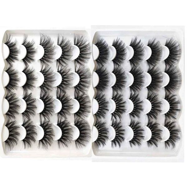 false eyelashes 20 pairs fashion handmade cruelty-fluffy lash extension 3d mink eye lashes 25mm long dramatic
false eyelashes 20 pairs fashion handmade cruelty-fluffy lash extension 3d mink eye lashes 25mm long dramatic