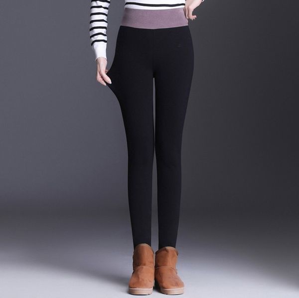 style high winter warm taille thigh kes legging effen all-match leggings women, Black
style high winter warm taille thigh kes legging effen all-match leggings women, Black