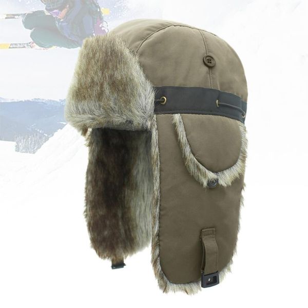 trapper hat winter thicken fleece ski hat with ear flaps warm winter outdoor thicken adjustable headdress for, Black;white
trapper hat winter thicken fleece ski hat with ear flaps warm winter outdoor thicken adjustable headdress for, Black;white