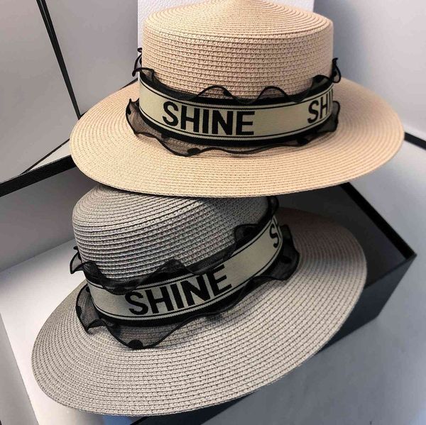 south usa new fairy lace straw hat summer sun shading and sun protection straw woven screen hat outdoor versatile flat hat, Black;white
south usa new fairy lace straw hat summer sun shading and sun protection straw woven screen hat outdoor versatile flat hat, Black;white