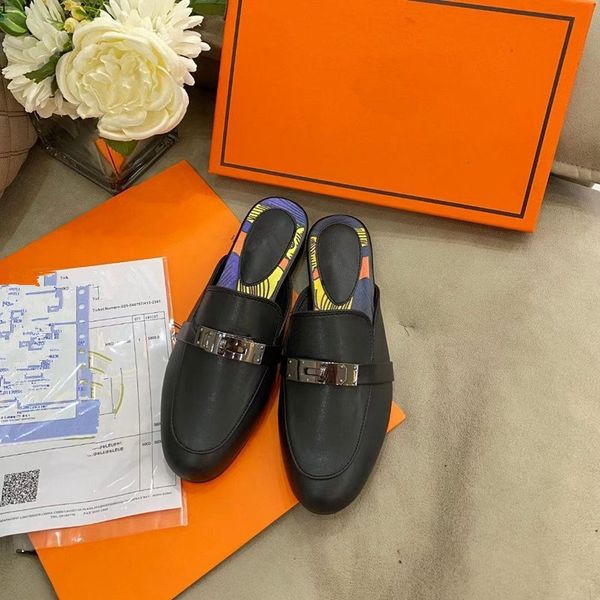 21sswomen flat fisherman classical leather half drag 3d casual shoes designer letter slippers flip flop slides mkj002, Black
21sswomen flat fisherman classical leather half drag 3d casual shoes designer letter slippers flip flop slides mkj002, Black