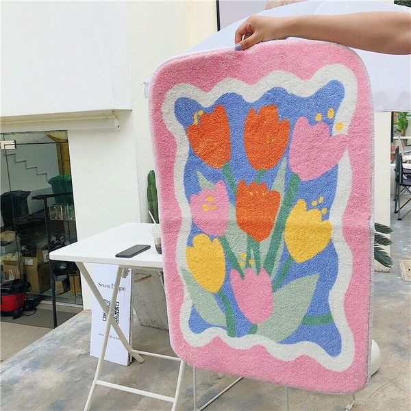 carpets fluffy tulip mat soft bedroom bed side carpet rug area anti dust floor pad entrance doormat french aesthetic home decor
carpets fluffy tulip mat soft bedroom bed side carpet rug area anti dust floor pad entrance doormat french aesthetic home decor