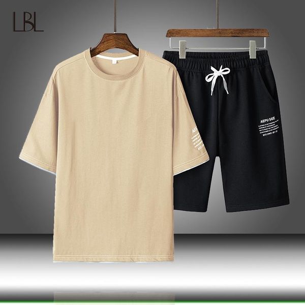 men's tracksuits summer clothes sportswear two piece set t shirt shorts clothing male tracksuit sports suits fashion short sleeves tshi, Gray
men's tracksuits summer clothes sportswear two piece set t shirt shorts clothing male tracksuit sports suits fashion short sleeves tshi, Gray