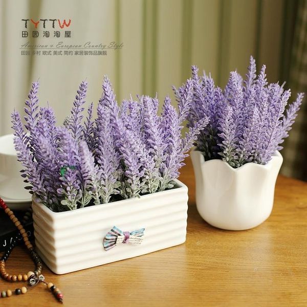 2021 new pastoral style provence lavender flower simulation set decoration, home furnishing flower pot simulation set
2021 new pastoral style provence lavender flower simulation set decoration, home furnishing flower pot simulation set