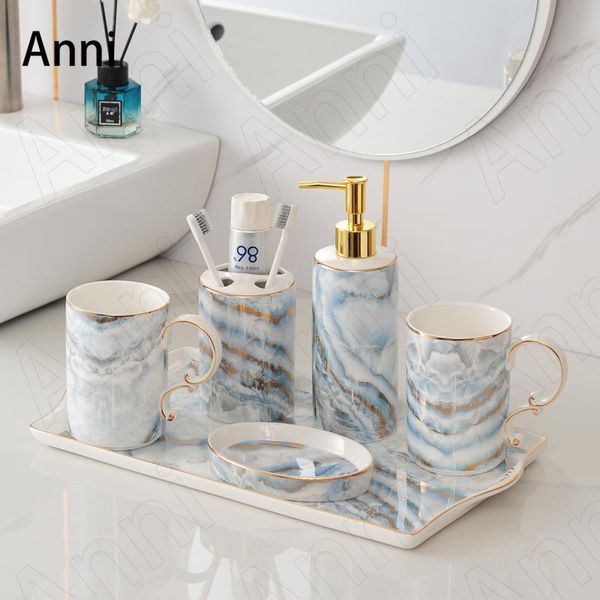 bath accessory set creative ice stone bathroom ceramics nordic modern golden stroke toothbrush holder mouth cup shower accessories organizer
bath accessory set creative ice stone bathroom ceramics nordic modern golden stroke toothbrush holder mouth cup shower accessories organizer