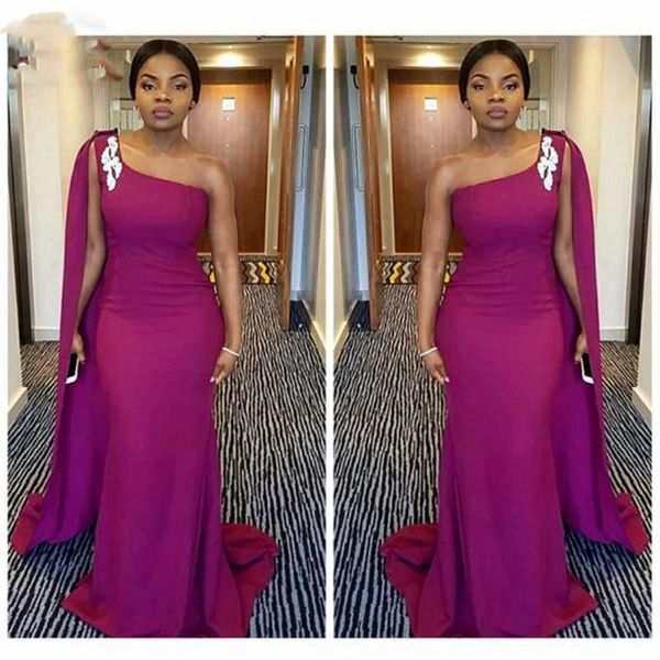 party dresses 2022 african mermaid evening long elastic satin one shoulder prom gowns formal custom made, White;black
party dresses 2022 african mermaid evening long elastic satin one shoulder prom gowns formal custom made, White;black