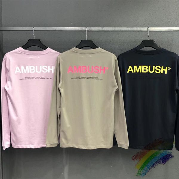 2021 new manga longa uma emboscada 1:1 melhor qualidade mulheres homens estilo vero tees camisetas streetwear camiseta de nn5s, White;black
2021 new manga longa uma emboscada 1:1 melhor qualidade mulheres homens estilo vero tees camisetas streetwear camiseta de nn5s, White;black