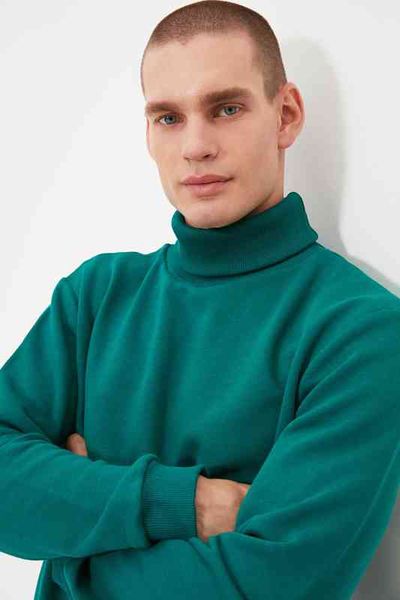 trendyol men 's regular fit sweatshirt tmnaw22sw0619 g1214, Black
trendyol men 's regular fit sweatshirt tmnaw22sw0619 g1214, Black