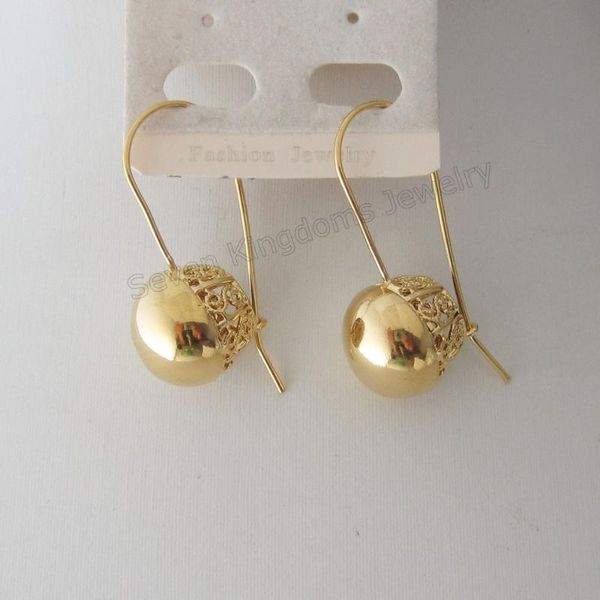 stud foromance / 3 sizes available diameter 0.39"/0.47"/0.59" - yellow gold gp overlay filled brass dangle ball earring/, Golden;silver
stud foromance / 3 sizes available diameter 0.39"/0.47"/0.59" - yellow gold gp overlay filled brass dangle ball earring/, Golden;silver