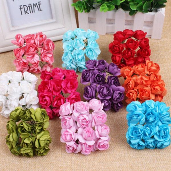 decorative flowers & wreaths 144pcs 3cm mini paper rose artificial sims azalea flower bouquet wedding diy wreath material birthday cake box1
decorative flowers & wreaths 144pcs 3cm mini paper rose artificial sims azalea flower bouquet wedding diy wreath material birthday cake box1