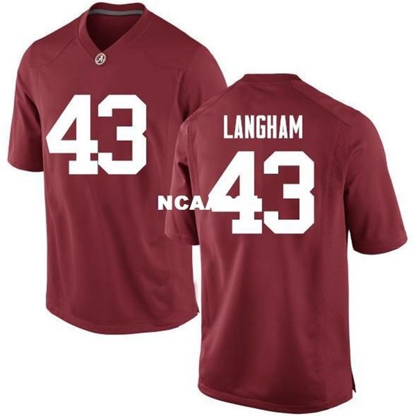 001 alabama crimson tide antonio langham #43 real full embroidery college jersey size s-4xl or custom any name or number jersey, Black
001 alabama crimson tide antonio langham #43 real full embroidery college jersey size s-4xl or custom any name or number jersey, Black