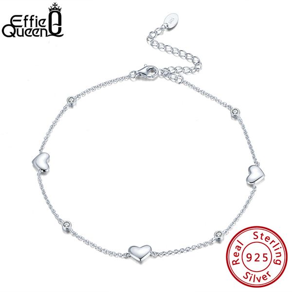 effie queen romantic love heart shape anklets 100% 925 silver for mother wife birthday wedding gift leg chain jewelry sa01, Red;blue
effie queen romantic love heart shape anklets 100% 925 silver for mother wife birthday wedding gift leg chain jewelry sa01, Red;blue
