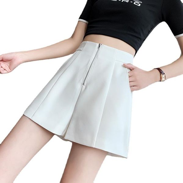 women's pants & capris summer korean version of fashion design sense high waist loose thin short a-word broad-legged casual shorts wome, Black;white
women's pants & capris summer korean version of fashion design sense high waist loose thin short a-word broad-legged casual shorts wome, Black;white